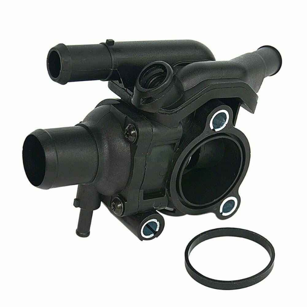 Engine Coolant Thermostat Assembly YS4Z8592BA XS4G9K478BD Compatible With Focus MK1 1998-2006 Transit Tourneo 2001-2004