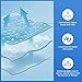CSITE Cooling Towels for Neck and Face - 4 Pack 47x12 Inch Ice Cold Microfiber Towels, Soft & Breathable Cooling Towel for Hot Weather, Sports, Yoga, Workout, Running, Golf, Camping