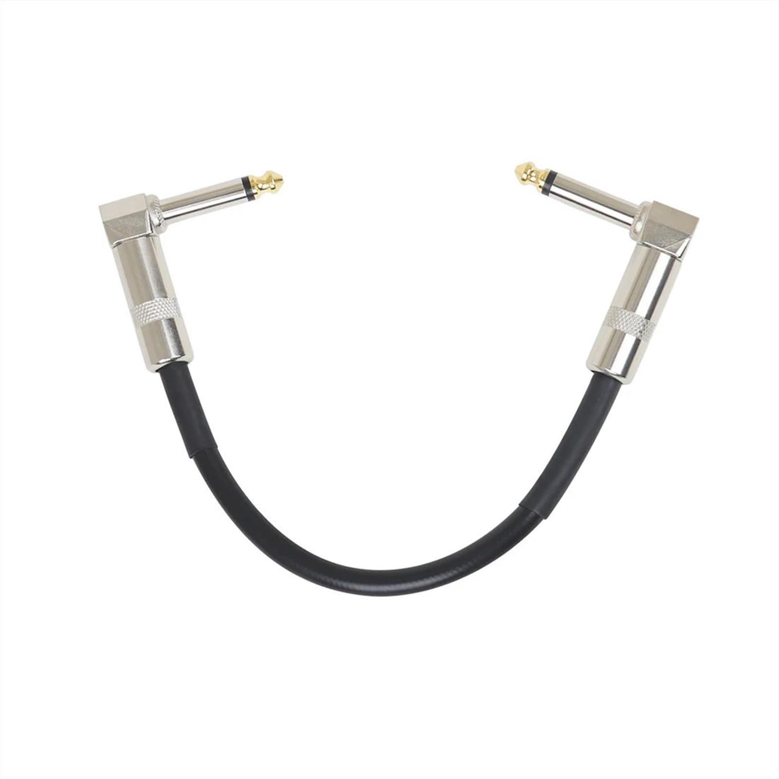 cable de audio de guitarra Cable De Efectos De Guitarra De 15/30/50 Cm Cable De Pedal Cable De Conexión Para Instrumentos Cable De 6,35 Mm Para Efectos De Guitarra Eléctrica Cabezal De Metal Para Guit