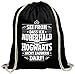 ShirtStreet Fanartikel Fan Kult Film natur Turnbeutel Rucksack Gymsac Außerhalb von Hogwarts, Größe: onesize,schwarz natur