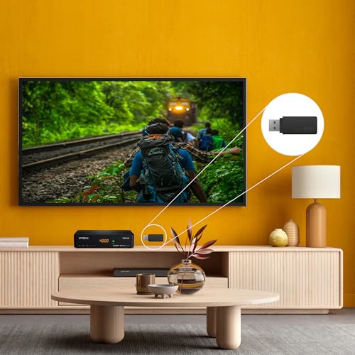 Décodeur TNT Satellite STRONG SRT7408 avec carte TNTSAT HD et port USB noir - 6