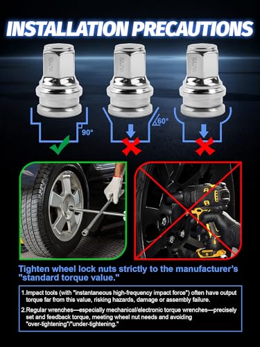 Image of 32PCS 14x1.5 Lug Nuts Replace HCPZ-1012-B HCPZ-1012-A