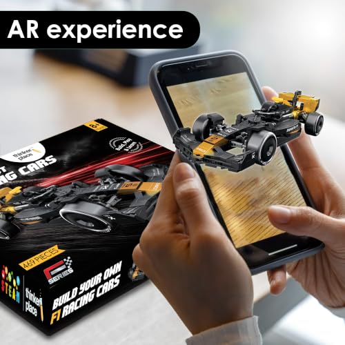 Image of Speed F1 Race Car Building Block Toy Set for 7+ (469 Pcs)