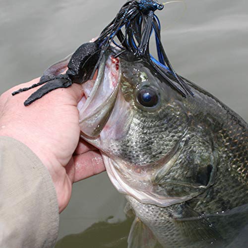 image for SILANON Bass Football Jigs Set-6pcs Weedless Jig Swim Jigs for Bass Fi