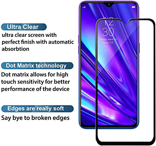 Image of zitel tempered glass screen protector for redmi y1 / y1 lite (white) edge to edge full screen coverage with installation kit