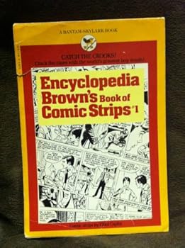 Paperback Encyclopedia Brown's book of comic strips: Comic strips Book