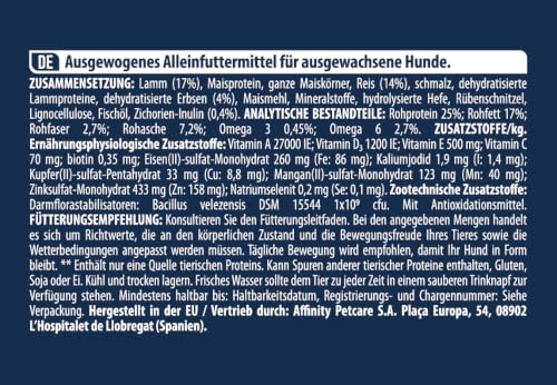 ADVANCE Lamb & Rice, 1er Pack (1 x 12000 g) – Ansicht 4
