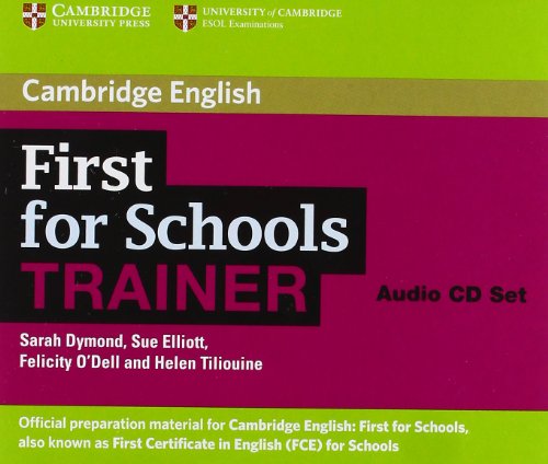  First for Schools Trainer Audio CDs (3)
