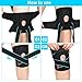 Rodillera Menisco Ligamento Deportiva Ajustable Protector de Rótula Abierta Rotuliana Antideslizante Neopreno...