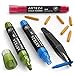 ARTEZA Liquid Chalk Markers, 42 Colors Pack with 50 Chalkboard Labels, Fine Tip Chalk Pens for Blackboard, Whiteboard, Windows, Mirrors, Glass
