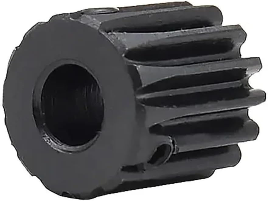 1M Spur Gear 10T/12T/14T 45# Carbon Steel Bore 4/5/6/6.35/7mm 1Pcs(5mm,12 Teeth(1pcs))