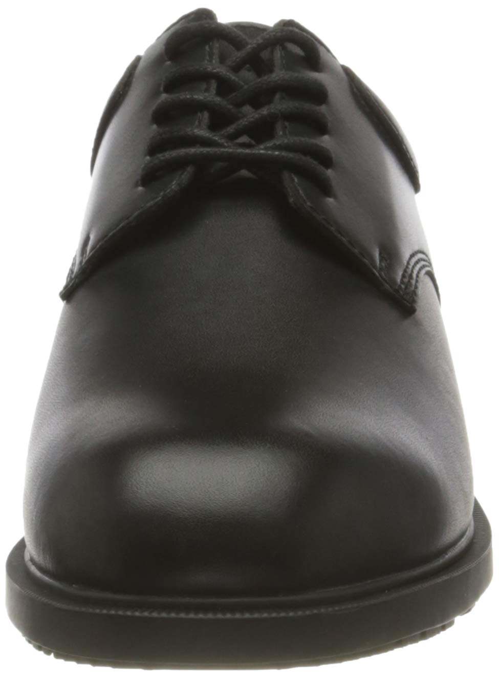 Zapatos negros 20321-38/5 CAMBRIDGE III de Shoes for Crews, con puntera de acero, para hombre, número 38, Negro | OB E SR - Zapatos de trabajo cómodos con plantilla acolchada antideslizante