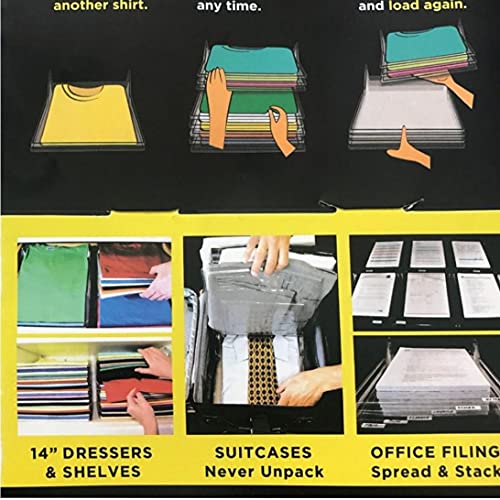 NIDONE 5 stks Anti-rimpel Kleding Vouwbord Organiseren Rack T-shirt Vouw Organisator - Afbeelding 4