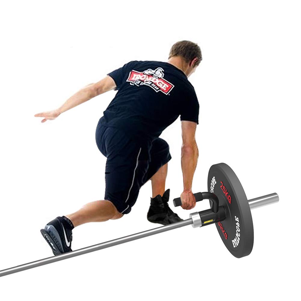 SevnElk Barbell Handle Angled T Bar Row Landmine Attachment, Fits 1 and