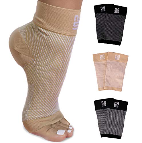 Modetro Sports Premium Compressiekousen verlichten hielspoor, plantaire fasciitis en voetpijn, hielspoorbandages, hielspoorsokken
