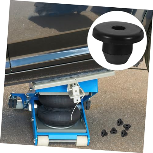 Image of Garneck 5Pcs Rubber Oil Filler Plugs for Bottle and Floor Jacks 85mm Horizontal Plugs Bung Hydraulic Filler Bung for Oil Reservoir Black Rubber Seal Accessories