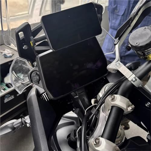 Support navigation GPS moto Tiger 900 fixe votre smartphone face à la route - 4