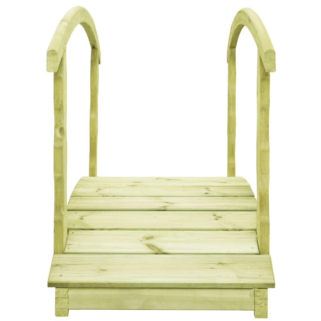 Générique Pont de Jardin avec Balustrade 170x74x105 cm Pin imprégné,Maison & Jardin,Pelouses & Jardins,Vie en extérieur,Structures extérieures,Ponts de Jardin,Brun,56.7 KG,49112