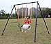 Movement God Metal A-Frame Two Seat Swing Set