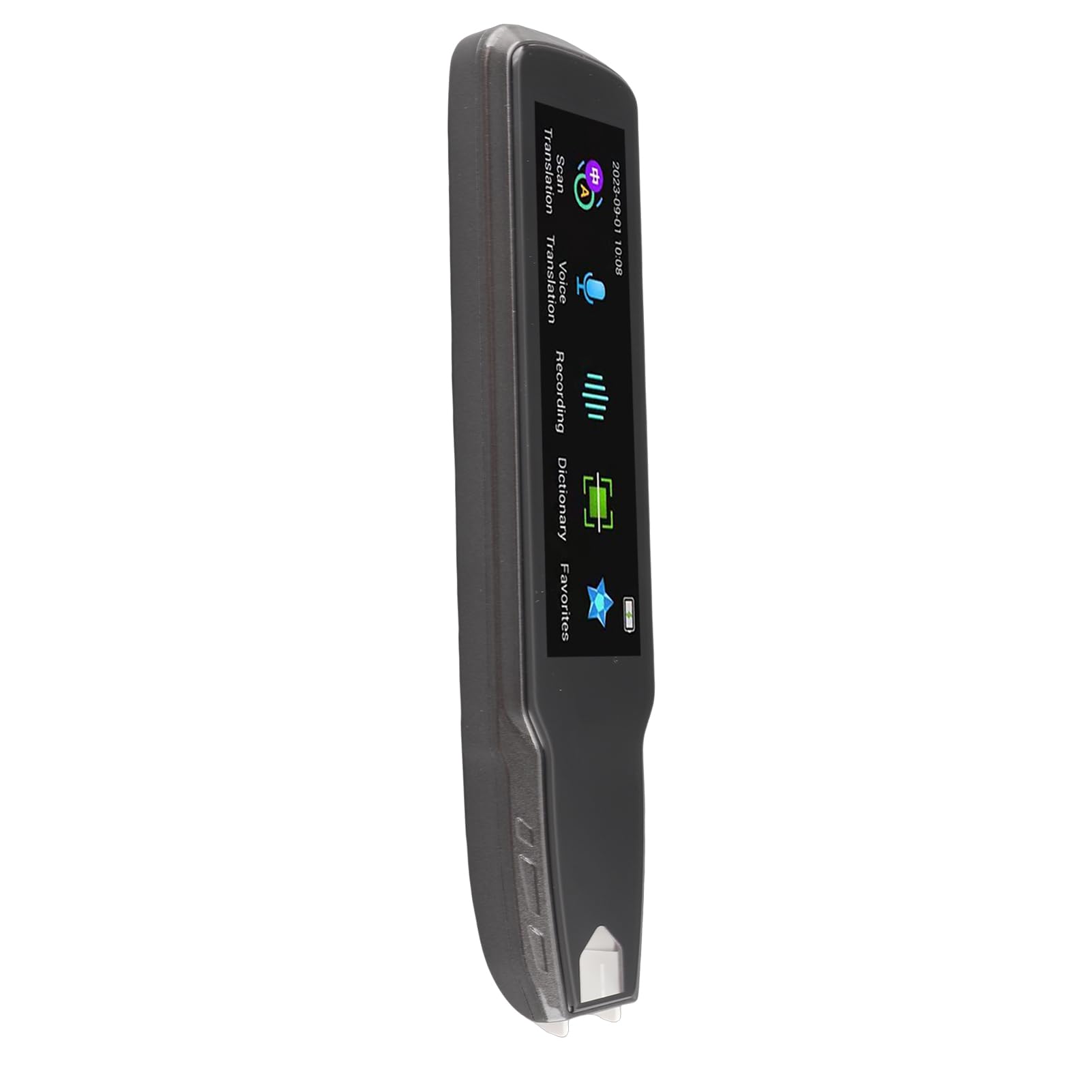 Focket Scansion Reader Pen, a Discorso, Schermo 3,69 Pollici, con Registrazione Vocale, per Studenti e Studenti di Lingue