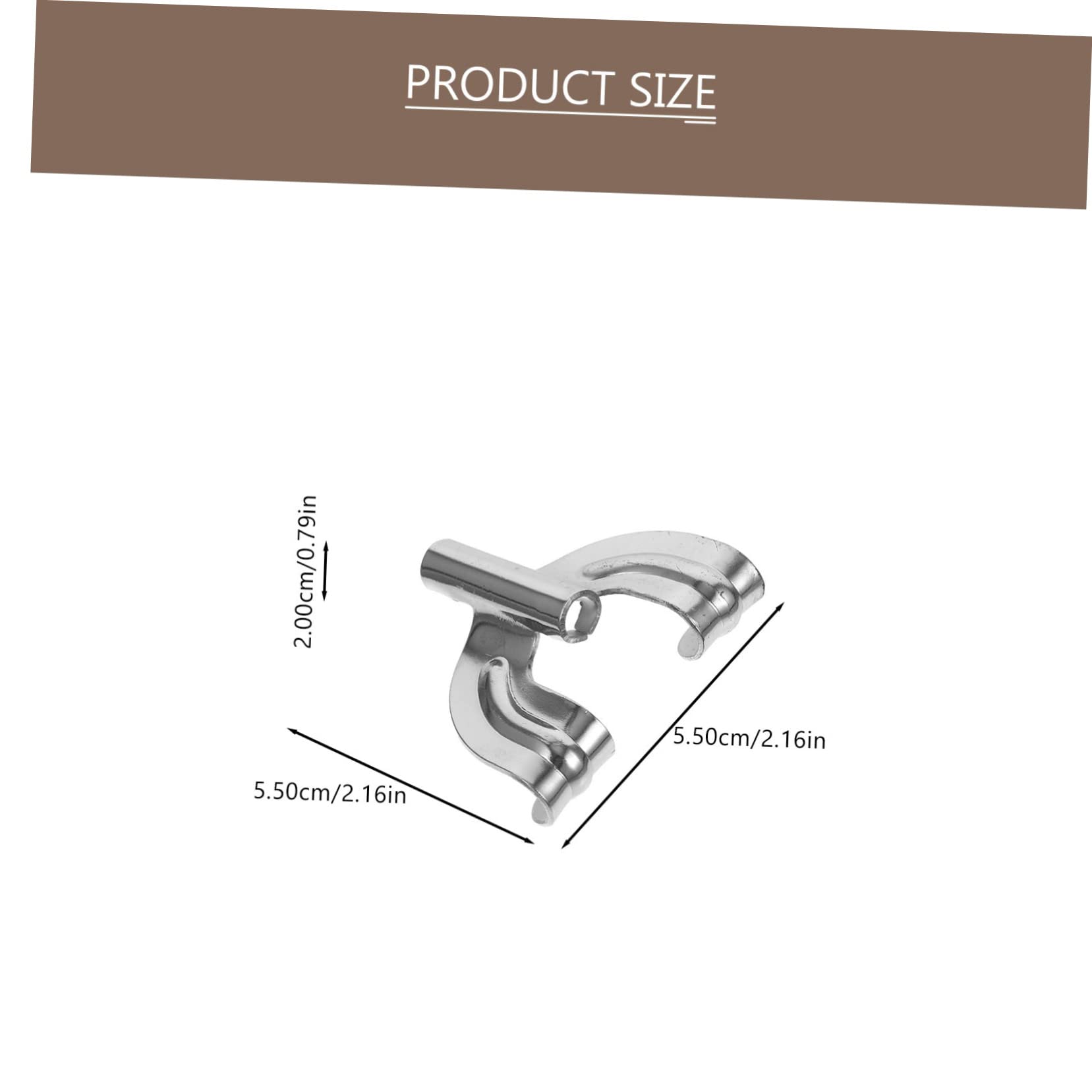 ERINGOGO 10pcs Drum Claw Hook Kit for Bass Drum Percussion Durable Replacement Hooks Compact Design for Easy Portability