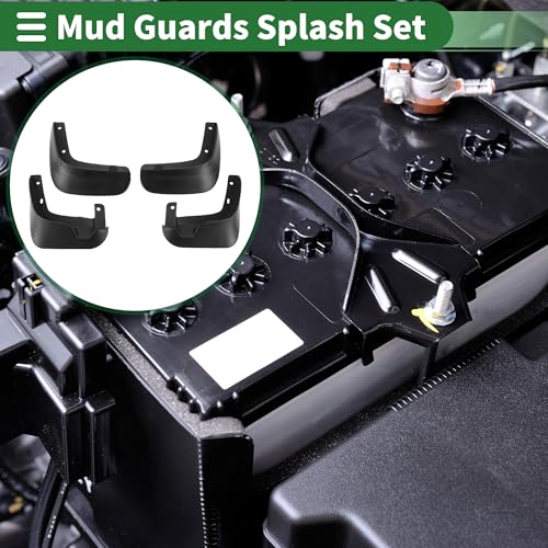 Image of Motoforti Mud Flaps Splash Guards Mud Guards for Chevrolet Lova 2006-2015 W /Mount Accessories