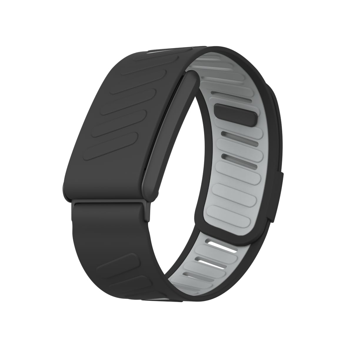 Konstreet sports watch band, compatible with Whoop 5.0 One/Peak (Not compatible with Whoop 5.0 Life) Simple silicone waterproof and breathable replacement band suitable for Whoop 5.0 black