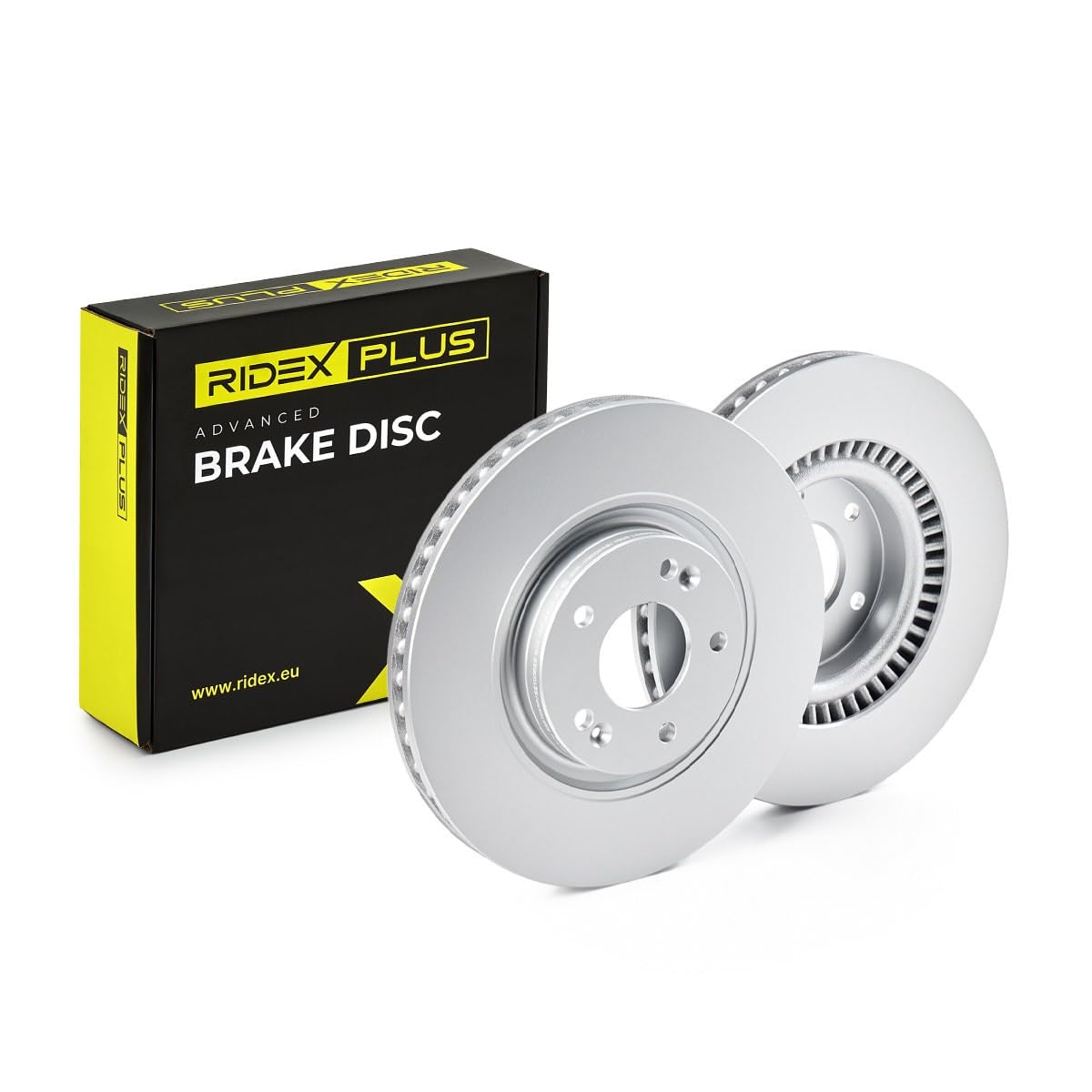 RIDEX PLUS 82B1057P 2x Disque de frein Avant avec vis/boulons Compatible avec HYUNDAI Tucson TL, TLE