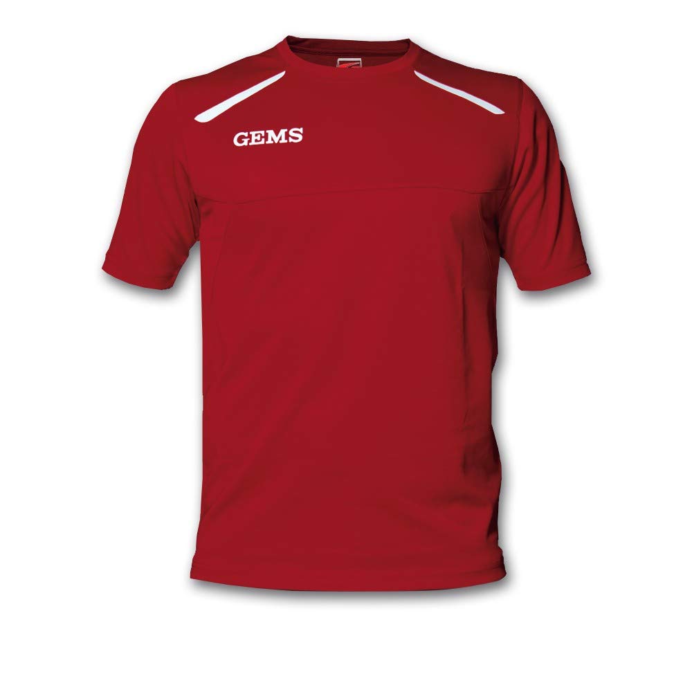 GEMS AD01-0803 SUD Carolina T-Shirt Unisex Grenade XXS Maroon/White