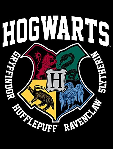 Harry Potter Hogwarts Houses Pride Black T-Shirt Toddler Boy to Youth Boy2