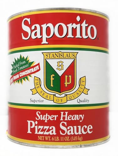Super Heavy Pizza Sauce Saporito 6lb 11oz #10 Can - Single Can