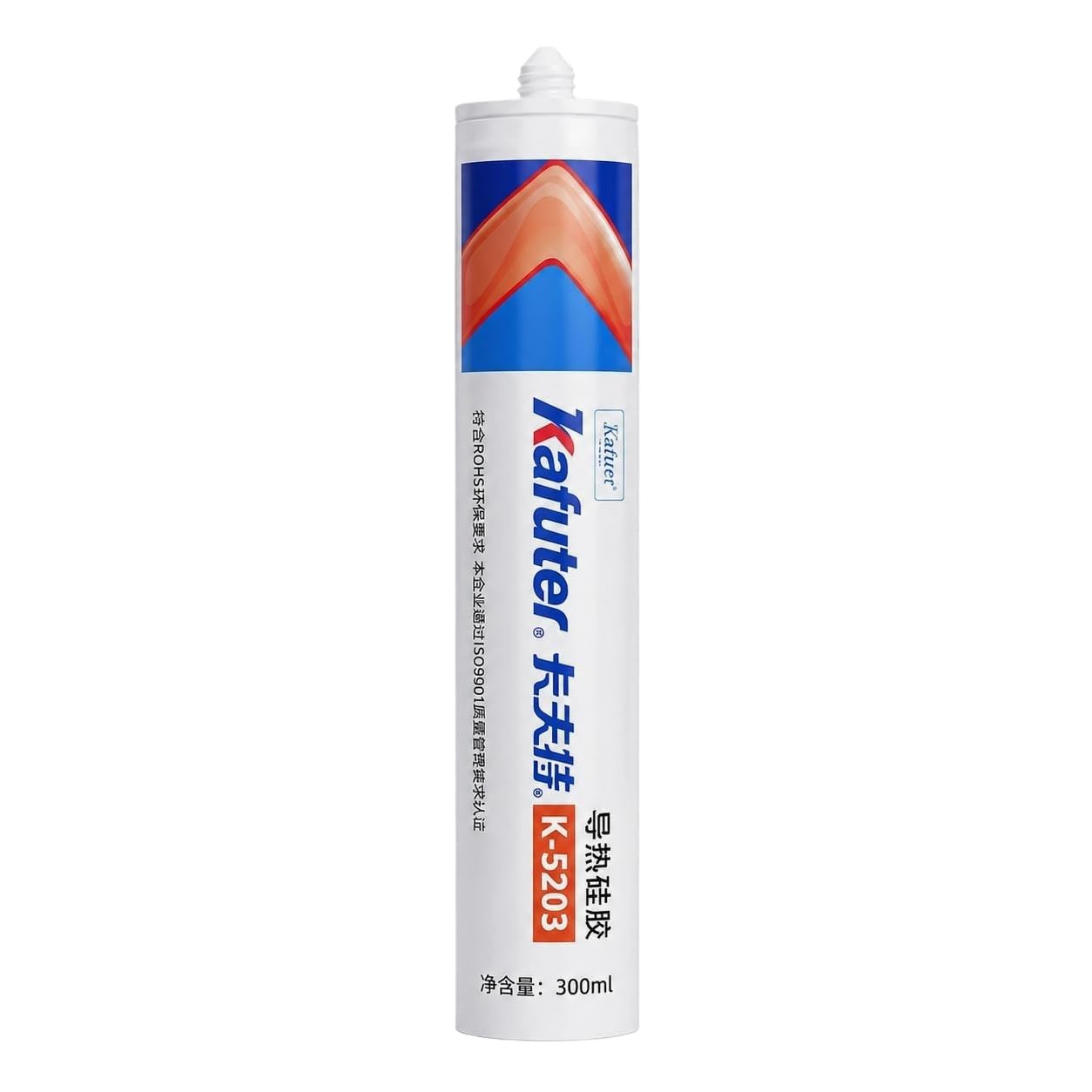 VIDOO Kafuter K-5203 300 ml Klej Silikonowy Luzem, Klej Silikonowy, Biała Płynna Uszczelka, Silikonowa Bariera Izolacyjna Wysokiego Napięcia Zapobiegająca Łukowi Elektrycznemu