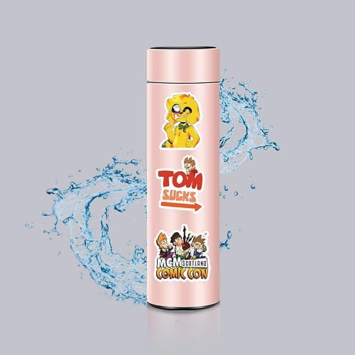 Miniatura 7 de Paquete de 62 calcomanías Eddsworld de anime póster de manga de vinilo de dibujos animados impermeable para botella de agua laptop teléfono