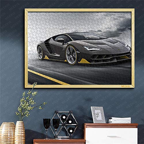 YITUOMO 1000 Stück Klassische Puzzles für Erwachsene Forza Motorsport Lamborghini Puzzlespiele für Kinder 75 x 50cm… – Bild 3