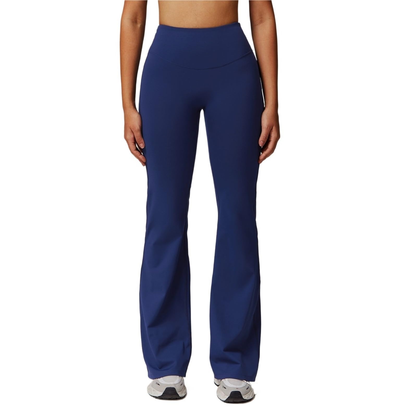 Leggings de cintura alta y pierna ancha for mujer, mallas de fitness, pantalones acampanados, elásticos, push up, for gimnasio, entrenamiento, yoga Para Yoga y Tiempo Libre