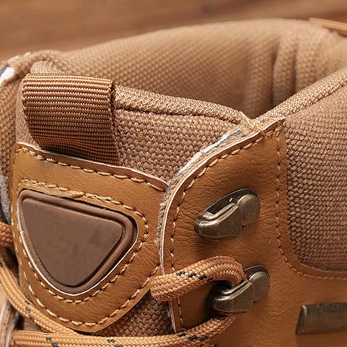 Baskets montantes au style sportif et tendance jaune pour affirmer votre look de rue - 6