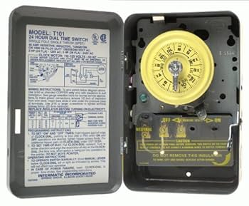 Intermatic T101 高電圧機械用タイマー 60Hz main | T101 120 VAC Mechanical Time Switch | Intermatic