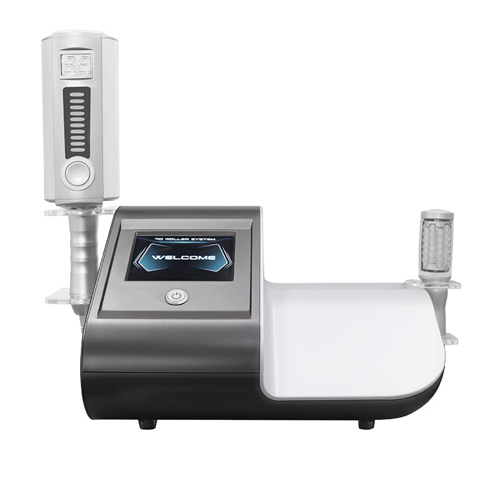 LBMED Máquina Masaje para Celulitis, Máquina para Esculpir El Cuerpo con Cabezal Amasado 5D, Energía Ajustable 10 Niveles Y Dirección Rotación Positiva/Negativa 360°, Velocidad 500-550rpm/min