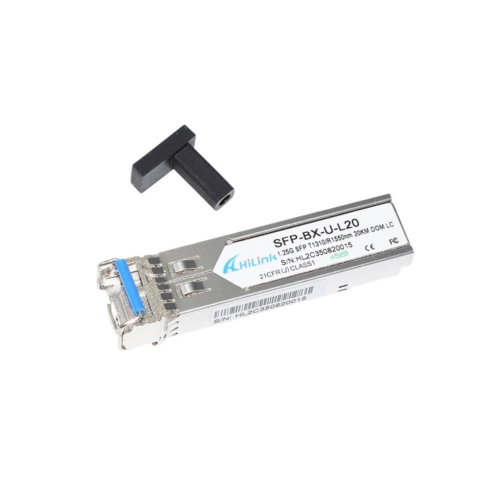 10 Pares SFP 1,25 GB 1310/1550nm 20km 40km DDM LC Conector transceptor(20km and 40km)