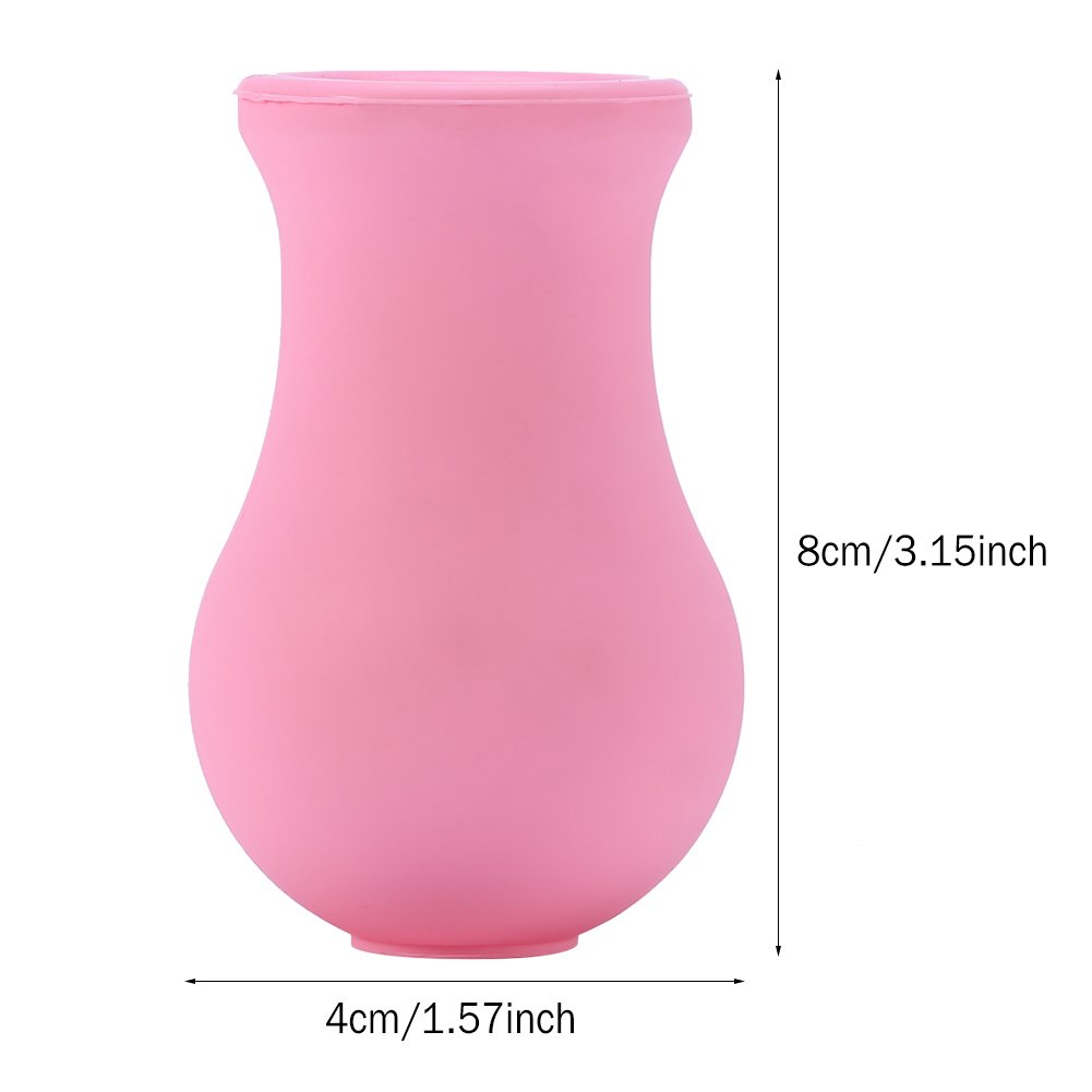 Pompetta Labbra, Lip Plumper Volumizzante Labbra Strumento Plumper Lip Enhancer, Ventosa Plumper Lip Plumper in Silicone, Dispositivo per Miglioramento Labbra per Ingrandire Labbra