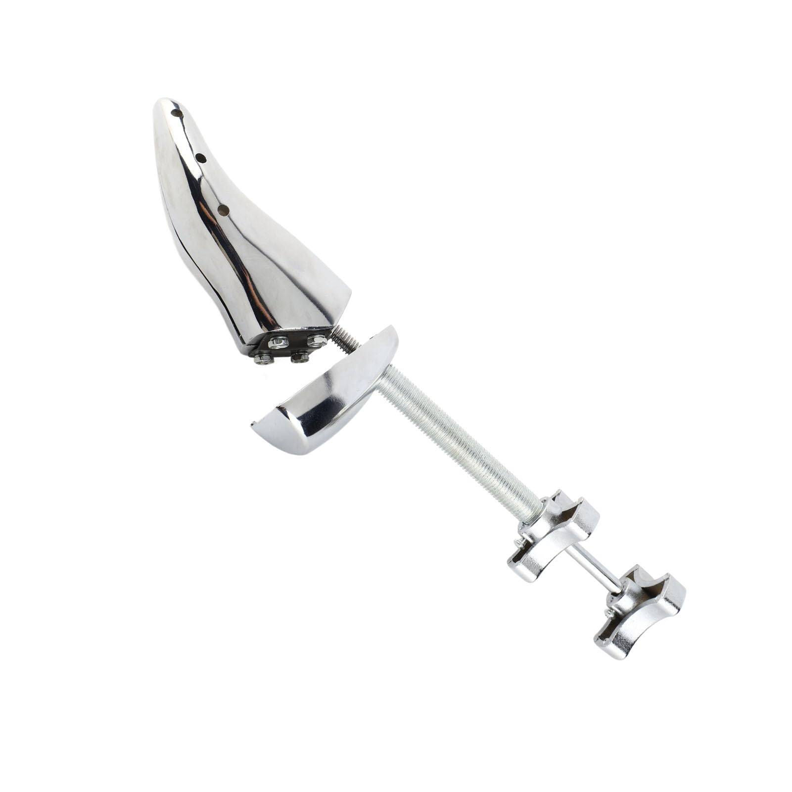 KIMISS Camilla de Zapatos Profesional, Expansor de Ampliación de Aleación de Aluminio para Varios Zapatos Alivia los Problemas del Pie Uso de Cuero de Vegetación de Grandes Platos Ls Doble Placa