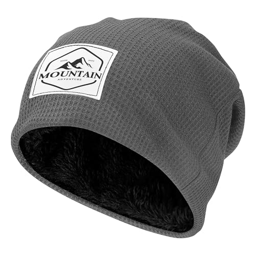 Bonnet gaufré anti-froid et souple pour oreilles sensibles au vent