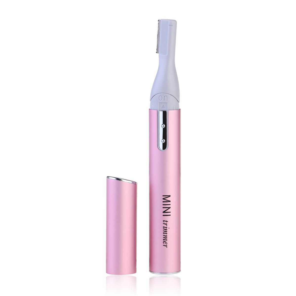 Perfilador de cejas Nuolux portátil, eléctrico, para mujer, ideal para afeitar y recortar las cejas