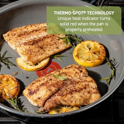 image for T-fal Preserve Ceramic, Ceramic Non Stick Cookware Set 13 Piece, Oven 
