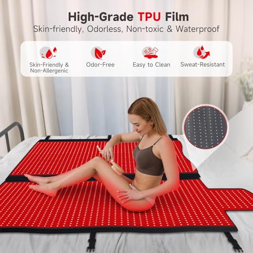 Cosnyu 2570-LED Red Light Therapy Blanket