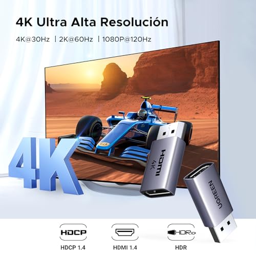 La Mejor Selección de Displayport to hdmi los mejores 5. 17 Imagen adicional