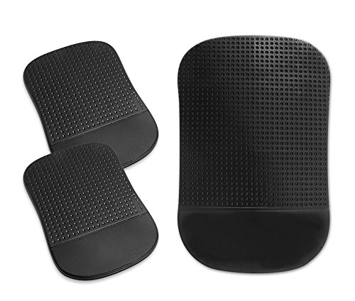 Sticky Pad Handstands Combo Pack - One Original Jelly and 2 Mini Jelly No Sticky adhesives and Leaves Behind no Residue. Removable and Reusable.