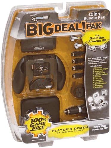 DREAMGEAR GBA SP Big Deal 12-in-1 Bundle Pak