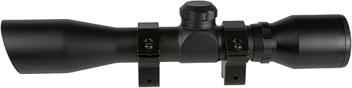 Miniatura 5 de TRUGLO Mira telescópica negra de retícula dúplex compacta de 0.157x1.260 in (TG8504BR)