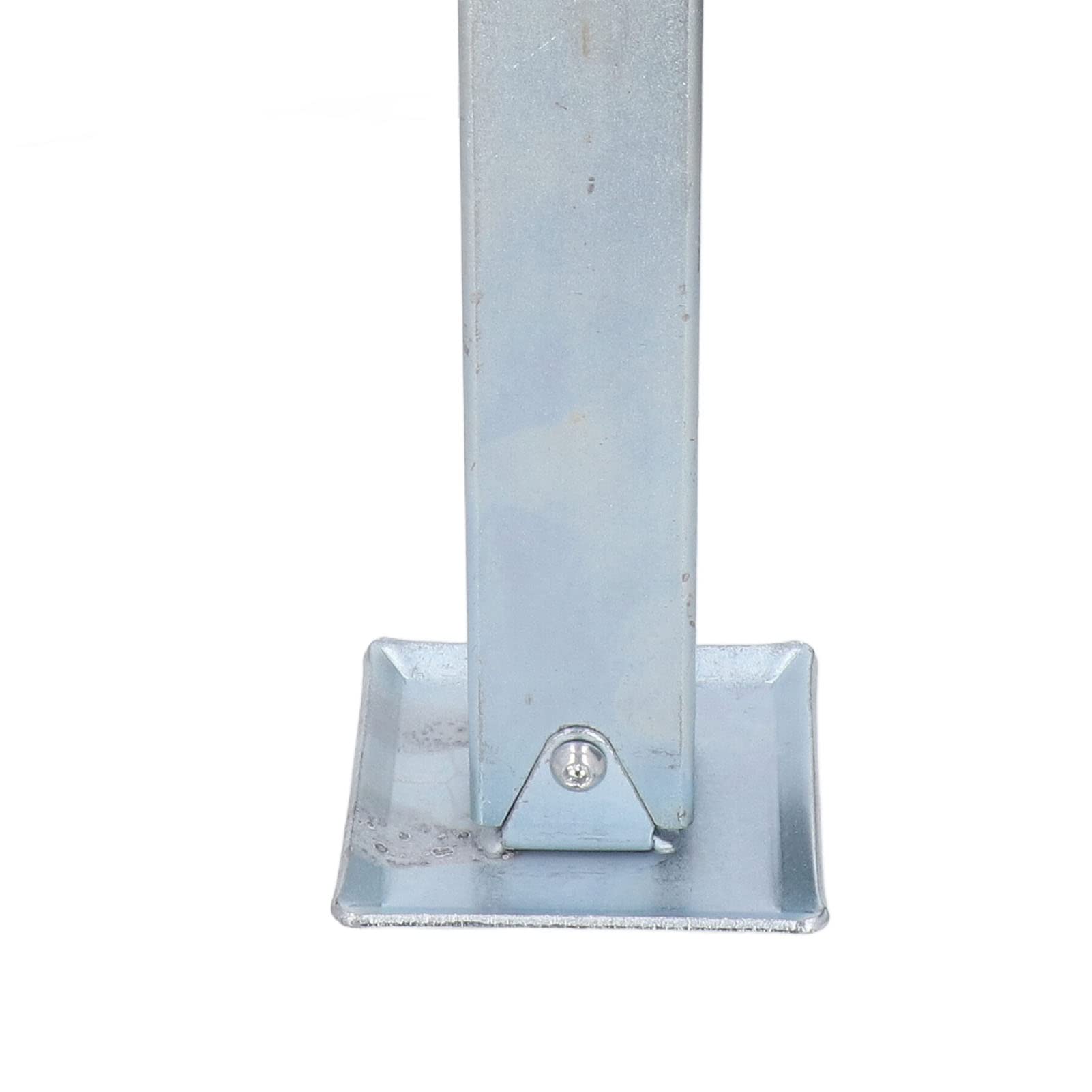 Soporte de Gato para Remolque de 440‑690 Mm Pata Abatible 2000 Kg Cojinete de Carga Hierro Galvanizado para RV Autocaravana Camper Caravana Bases de Mesa de Restaurante Accesorios para Remolques